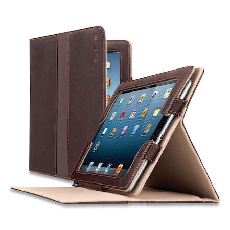 Solo Ny Ascent Leather Case for iPad/iPad 2/3rd Gen/4th Gen, Brown VTA210-3